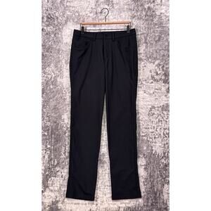 Lululemon Commission Pants 30 x 33 Mens Slim Fit Warpstreme Black